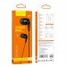 Наушники Hoco M97 Enjoy With Microphone проводная вакуумная гарнитура черная