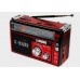 Аккумуляторный FM радиоприемник с фонариком GOLON RX-381 ФМ радио (Принимает флешки) + работает ОТ БАТАРЕЕК И