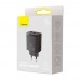 Зарядное устройство 3 порта Baseus 30W (1Type-C + 2USB) CCXJ-E01 черное