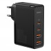 Зарядное устройство 4 порта Baseus GaN2 Pro 100 Вт (2Type-C + 2USB) черное CCGAN2P-L01