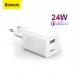 Сетевое зарядное устройство Baseus Wall Charger QC3.0 (CCALL-BX02) белое