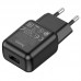 Адаптер питания - зарядное устройство Hoco C96A выход 1 USB-A 10.5W черный
