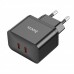 Зарядное устройство Hoco N29 Triumph 35W (2 Type-C) черное