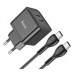 Зарядное устройство Hoco N29 Triumph 35W (2 Type-C) + Кабель Type-C to Type-C