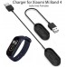 Кабель зарядный Mi Band 4 адаптер USB Charging Cable 15cm