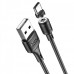 Кабель USB Hoco X52 Sereno Magnetic type-C магнитный черный