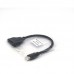 Кабель HDMI-2*HDMI 30см