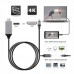 Кабель TYPE-C to HDMI HDTV 4K 2m