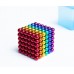 Магнитная развивающая игрушка шарики на магните NeoCube цветной 5mm