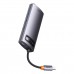 USB-хаб Baseus Metal Gleam Series 7-in-1 Type-C адаптер (WKWG020113)