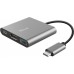 Адаптер Trust Dalyx USB-C 3-в-1 - Type-C HDMI USB