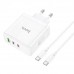Зарядный комплект Hoco n30 glory pd 65w three-port (2c1a) fast charger set