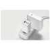 Зарядное устройство 65W 3 порта Baseus Gan 5 Pro CCGP120202 блок питания белый