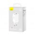 Зарядное устройство 65W 3 порта Baseus Gan 5 Pro CCGP120202 блок питания белый