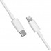 Кабель оригинальный Mi Type-C to Lighting Mfi 18W 1m (BHR4421GL) белый