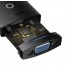 Переходник Baseus Lite Series Adapter HDMI to VGA WKQX010001