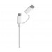 Кабель двойной Xiaomi Mi cable 2 in 1 Micro USB + Type-C SJV4082TY