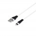 Кабель силиконовый Hoco X53 Angel USB - Lightning белый