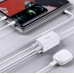 Зарядное устройство адаптер Baseus Gan3 Pro CCGP040002 4 выхода белое