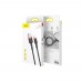 Кабель USB - Lightning Baseus Cafule Cable 2m CALKLF-C19 черно-красный