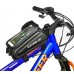 Вело-мото сумка Wheel Up с держателем для телефона чёрно-карбоновая