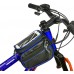 Вело-мото сумка с двумя отсеками и держателем для телефона