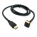 Кабель Merlion HDMI - HDMI v1.4 90 градусов угловой коннектор 1.5m