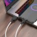 Кабель HOCO X90 резиновый USB - Lightning 100 см белый