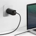 Сетевое зарядное устройство Baseus GaN Lite 65W 1USB + Type-C (CCGAN2L-B01) черное