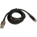 Кабель с дисплеем HOCO S51 USB - Type-C 1.2м черный 6931474749239