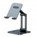 Подставка для телефонов до 7" Baseus Desktop Biaxial Foldable Metal Stand LUSZ000013