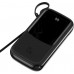 Внешний аккумулятор с кабелем iPhone Baseus PPQD-F01 Qpow 20000 mAh 15w черный