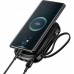 Внешний аккумулятор Baseus Qpow 20000 mAh 22.5w встроенный кабель USB-C (PPQD-I01) черный