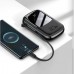 Внешний аккумулятор Baseus Qpow 20000 mAh 22.5w встроенный кабель USB-C (PPQD-I01) черный