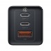 Зарядное устройство Baseus 65W GaN2 Pro (CCGAN2P-B01) + кабель 100W USB Type C черные