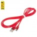 Кабель USB на micro-USB Hoco U55 Outstanding двусторонний 120 см красный