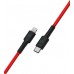 Кабель ZMi AL872 USB-C - Lighting Red 0.3m