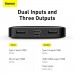 УМБ BASEUS Bipow Digital Display Power bank 10000mAh 15W (PPDML-I02) белая