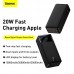 Внешний аккумулятор BASEUS Bipow Digital Display 30000mAh (PPDML-N02) белый