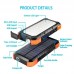 Внешний аккумулятор на солнечной панели 20000mAh PN-W12Pro Solar Power bank