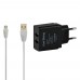 Адаптер сетевой micro cable KONI STRONG K2 |2USB, 2.1A|