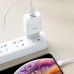 Зарядное устройство - набор с кабелем для iPhone (Lightning) - Hoco Glorious C73A 2USB