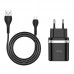 Адаптер сетевой HOCO Micro USB cable Smart FCP/AFC C12Q |1USB, 3A, 18W, QC3.0|