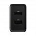 Адаптер сетевой BASEUS Speed Mini Dual U Charger 2USB 10.5W (CCFS-R01) черный