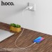 Блок сетевой адаптер питания HOCO C78A Max energy набор с кабелем Micro USB белый