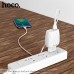 Блок сетевой адаптер питания HOCO C78A Max energy набор с кабелем Micro USB белый