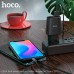 Зарядное устройство HOCO Real power C82A встроенный кабель Type-C и 2 юсб черное
