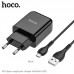 Адаптер сетевой HOCO Micro USB cable Vigour N2 белый