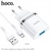 Зарядное устройство и кабель HOCO Micro USB cable Ardent charger set N1 1USB черные