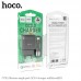 Адаптер сетевой HOCO Micro USB cable Glorious charger set C72Q QC3.0 18W черный